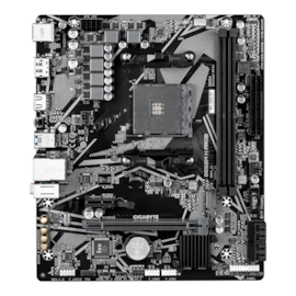 Placa Mãe Gigabyte B550M H Argb Ddr4 Am4 M.2 Nvme Hdmi Display Port Usb 3.2 Rev 1.0