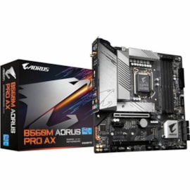 PLACA MÃE GIGABYTE B560M AORUS PRO AX LGA1200 DDR4 M.2 WIFI6 Rev 1.1