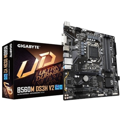 PLACA MAE GIGABYTE B560M DS3H V2 DDR4 HDMI/DP/DVI-D LGA1200