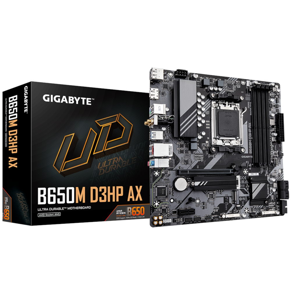 Placa Mãe Gigabyte B760m D3hp Wifi 6 Ddr5 Lga 1700 Matx M.2 Nvme