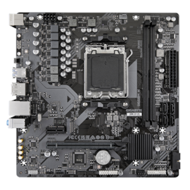 Placa Mae Gigabyte B650m H Ddr5 Am5 M-atx Rev 1.0