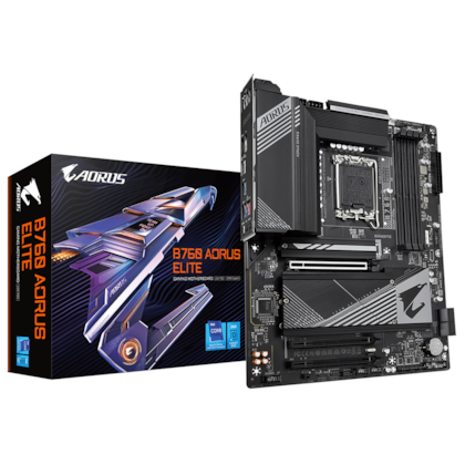 Placa Mãe Gigabyte B760 Aorus Elite Ddr5 Lga 1700 Atx M.2 Nvme Displayport Hdmi Rev 1.0