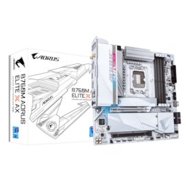 Placa Mae Gigabyte B760m Aorus Elite X Ax Wifi Ddr5 Lga 1700 Matx M.2 Nvme Hdmi Display Port Rev 1.1