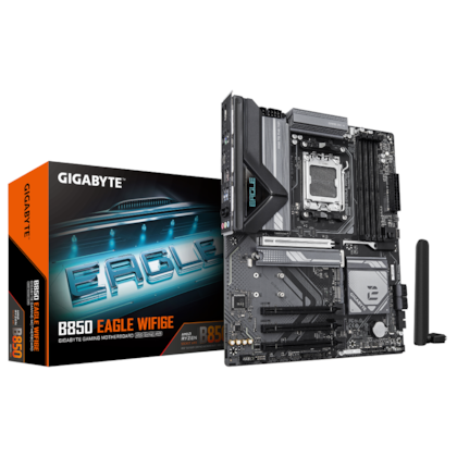 Placa Mãe Gigabyte B850 Eagle Wifi6e Ddr5 Am5 Atx Wifi M.2 Nvme Hdmi Display Port Rev 1.0