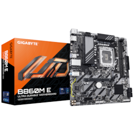 Placa Mãe Gigabyte B860m E Ddr5 Lga 1851 Matx M.2 Nvme Hdmi Rev 1.0