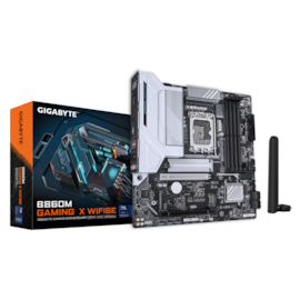 Placa Mãe Gigabyte B860m Gaming X Wifi6e Ddr5 Lga 1851 Matx M.2 Nvme Hdmi Rev 1.0