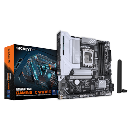 Placa Mãe Gigabyte B860m Gaming X Wifi6e Ddr5 Lga 1851 Matx M.2 Nvme Hdmi Rev 1.0