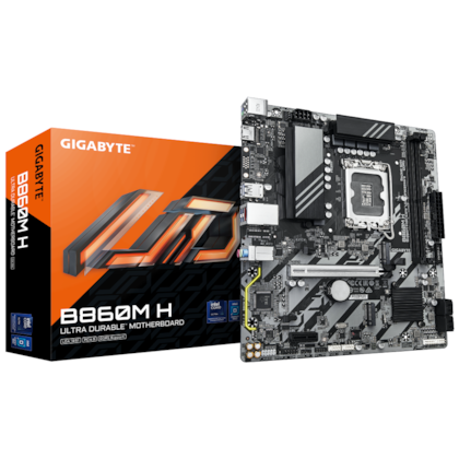 Placa Mãe Gigabyte B860m H Ddr5 Lga 1851 Matx M.2 Nvme Hdmi Rev 1.0