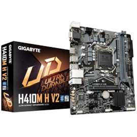 Placa Mãe Gigabyte H410m H V2 Ddr4 Lga 1200 Matx M.2 Hdmi D-sub Usb 3.2 Rev 1.7