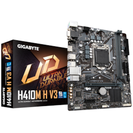 Placa Mãe Gigabyte H410m H V3 Ddr4 Lga 1200 Micro Atx M.2 Hdmi D-sub Usb 3.2 Rev 1.3