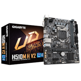 Placa Mãe Gigabyte H510m H V2 Ddr4 Lga1200 Matx M.2 Nvme Vga Hdmi Rev 1.0