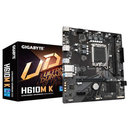 Placa Mãe Gigabyte H610m K Ddr5 Lga 1700 M.2 Vga Hdmi Rev 1.0