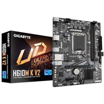 Placa Mãe Gigabyte H610m K V2 Ddr5 Lga 1700 M.2 Vga Hdmi Rev 1.0