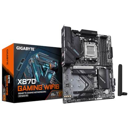 Placa Mãe Gigabyte X870 Gaming Wifi6 Ddr5 Am5 Atx M.2 Nvme Vga Hdmi Display Port Rev 1.0