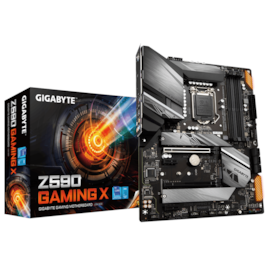 Placa Mãe Gigabyte Z590 Gaming X Ddr4 Lga1200 M.2 Nvme Atx Rgb Rev 1.0