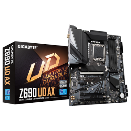 Placa Mãe Gigabyte Z690 Ud Ax Ddr5 Lga1700 M.2 Wi-fi 6 802.11ax Rev 1.2