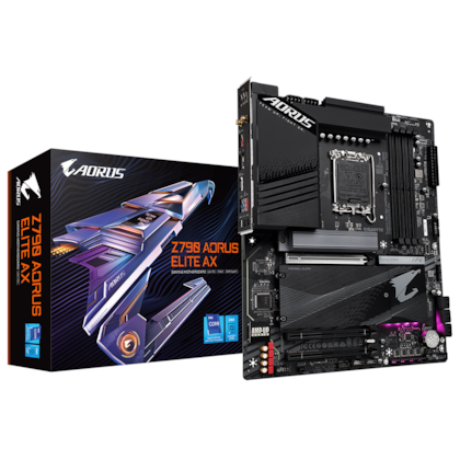 Placa Mãe Gigabyte Z790 Aorus Elite Ax Ddr5 Lga 1700 Atx M.2 Bluetooth Display Port Hdmi Rev 1.1