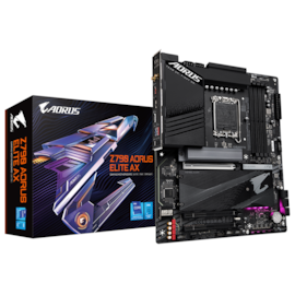 Placa Mãe Gigabyte Z790 Aorus Elite Ax Ddr5 Lga 1700 M.2 Bluetooth Display Port Hdmi Rev 1.1
