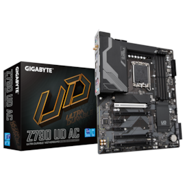 Placa Mãe Gigabyte Z790 Ud Ac Wifi Ddr5 Lga 1700 Atx M.2 Nvme Hdmi Display Port Usb Tipo C Rev 1.2