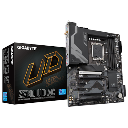 Placa Mãe Gigabyte Z790 Ud Ac Wifi Ddr5 Lga 1700 Atx M.2 Nvme Hdmi Display Port Usb Tipo C Rev 1.2