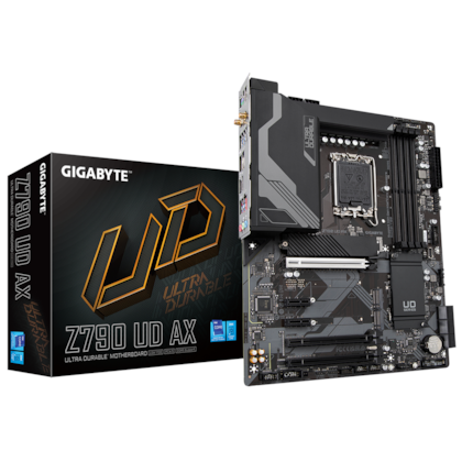 Placa Mãe Gigabyte Z790 Ud Ax Ddr5 Lga 1700 M.2 Pcie 5.0 Usb 3.2 Gen2x2 Tipo-c Wi-fi 2.5gb Rev 1.1