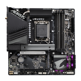 Placa Mãe Gigabyte Z790m Aorus Elite Ax Ddr5 Lga 1700 Wifi Matx M.2 Nvme Hdmi Display Port Rev 1.2