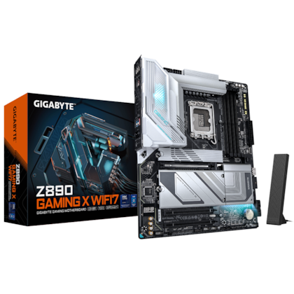 Placa Mãe Gigabyte Z890 Gaming x Wifi7 Lga 1851 Atx M.2 Nvme Hdmi Display Port Rev 1.0