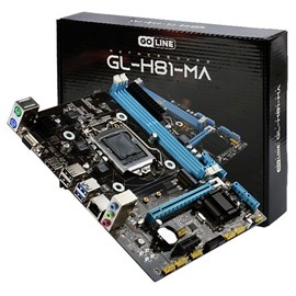 PLACA MÃE GOLINE GL-H81-MA DDR3 LGA1150