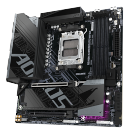 Placa Mãe Gygabite B840m Aorus Elite Wifi6e Ddr5 Am5 Matx M.2 Nvme Hdmi Display Port Rev 1.0
