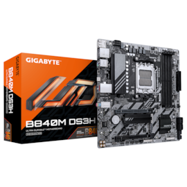 Placa Mãe Gygabite B840m Ds3h Ddr5 Am5 Matx M.2 Nvme Hdmi Display Port Rev 1.0