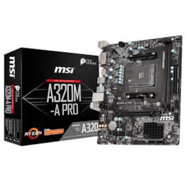 Placa Mae Msi A320m-a Pro Socket Am4 Ddr4 911-7C51-008
