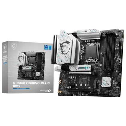 Placa Mãe Msi B760m Gaming Plus Wifi Ddr5 Lga 1700 Matx Hdmi Display Port Usb 3.2 911-7d99-032