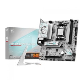 Placa Mãe Msi B840m Gaming Wifi6e Ddr5 Am5 Matx M.2 Nvme Hdmi Display Port 911-7e76-001