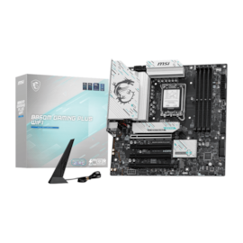 Placa Mãe Msi B860m Gaming Plus Wifi Ddr5 Lga 1851 Matx M.2 Nvme Display Port Hdmi Usb Tipo C 911-7e42-003