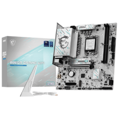 Placa Mãe Msi B860M Gaming Wifi Ddr5 Lga 1851 Matx M.2 Nvme Hdmi Display Port Usb Tipo C 911-7E68-001