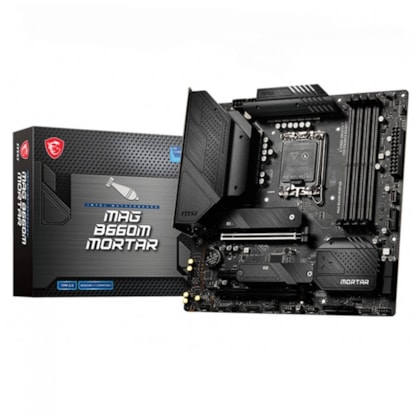 PLACA MÃE MSI MAG B660M MORTAR M.2 DDR5 LGA 1700 911-7D42-021