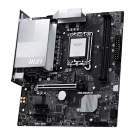Placa Mãe Msi Pro H810M-B Ddr5 Lga 1851 M.2 Nvme Hdmi Displayport Usb Tipo C 911-7E64-004