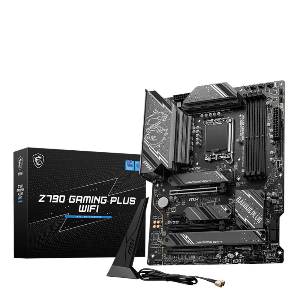 Placa Mãe Msi Z790 Gaming Plus Wifi Ddr5 Lga 1700 Matx M.2 Nvme