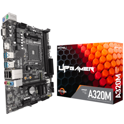 Placa Mãe Upgame A320m Ddr4 Am4 Matx Usb 3.0 Hdmi Micro Atx