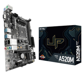 Placa Mãe Upgamer A520m Ddr4 Am4 Matx M.2 Usb 3.0 Hdmi Vga Up-A520mdr4