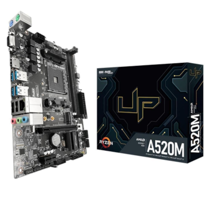 Placa Mãe Upgamer A520m Ddr4 Am4 Matx M.2 Usb 3.0 Hdmi Vga Up-A520mdr4