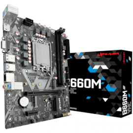 Placa Mãe Upgamer B660m Vhc Ddr4 Lga 1700 Matx M.2 Nvme Usb 3.0 Hdmi Vga Upg-b660m-vhc