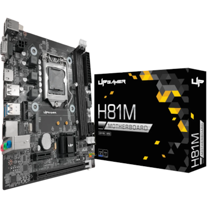 Placa Mãe Upgamer H81m Ddr3 Lga 1150 Matx M.2 Usb 3.0 Hdmi Dvi Vga Up-H81mdr3