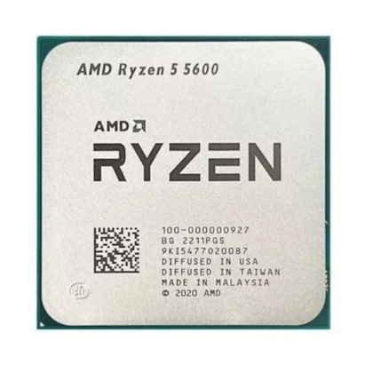 Processador Amd Ryzen 5 5600 Am4 3.5 Ghz Base 4.4 Ghz Max 35 Mb Cache 6-core 12-threads S/cooler Tray 100-000000927