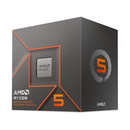 Processador Amd Ryzen 5 8500g Am5 3.5 Ghz Base 5.0 Ghz Max 22 Mb Cache 6-core 12-threads Sem Cooler 100-100000931box