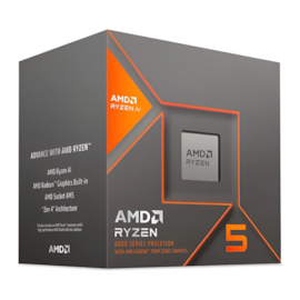 Processador Amd Ryzen 5 8600g Am5 4.3 Ghz Base 5.0 Ghz Max 22 Mb Cache 6-core 12-threads Amd Ryzen Ai 100-100001237box