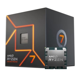 Processador Amd Ryzen 7 7700 Am5 3.8 Ghz Base 5.3 Ghz Max 40 Mb Cache 8-core 16-threads Com Cooler 100-100000592box