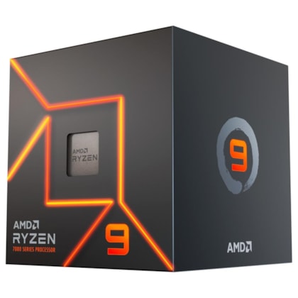 Processador Amd Ryzen 9 7900 Am5 3.7 Ghz Base 5.4 Ghz Max 76 Mb Cache 12-core 24-threads 100-100000590box