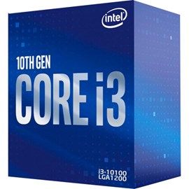Processador Intel Core I3-10100 Lga 1200 3.6 Ghz Base 4.3 Ghz Max 6 Mb Cache 4-core 8-threads Bx8070110100