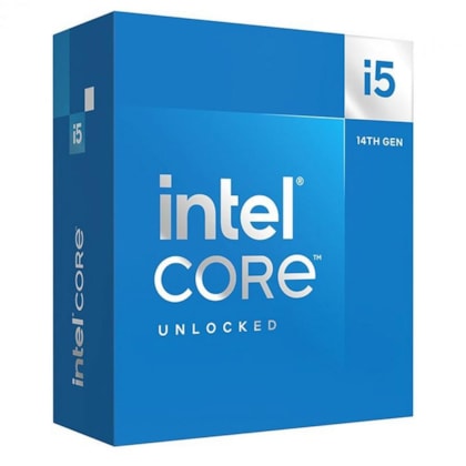 Processador Intel Core I5 14600k Lga 1700 3.5 Ghz Base 5.3 Ghz Max 24 Mb Cache 14-core 20-threads Bx8071514600k